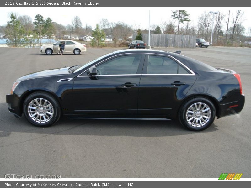 Black Raven / Ebony 2013 Cadillac CTS 3.0 Sedan