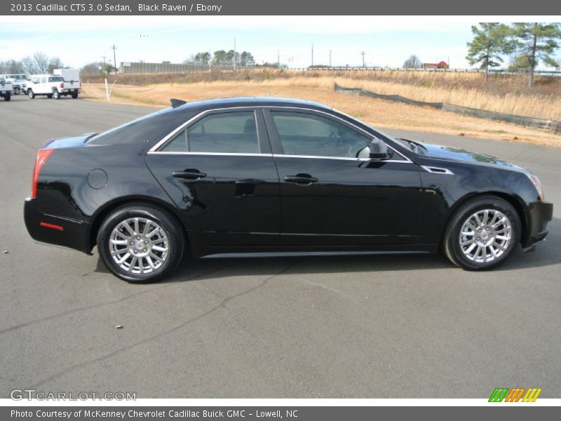 Black Raven / Ebony 2013 Cadillac CTS 3.0 Sedan