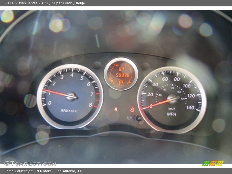 Super Black / Beige 2011 Nissan Sentra 2.0 SL