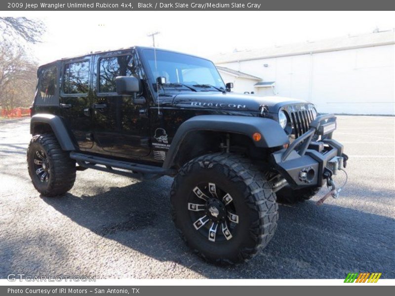 Black / Dark Slate Gray/Medium Slate Gray 2009 Jeep Wrangler Unlimited Rubicon 4x4