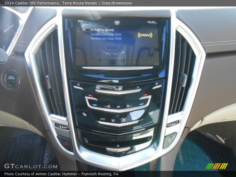 Terra Mocha Metallic / Shale/Brownstone 2014 Cadillac SRX Performance