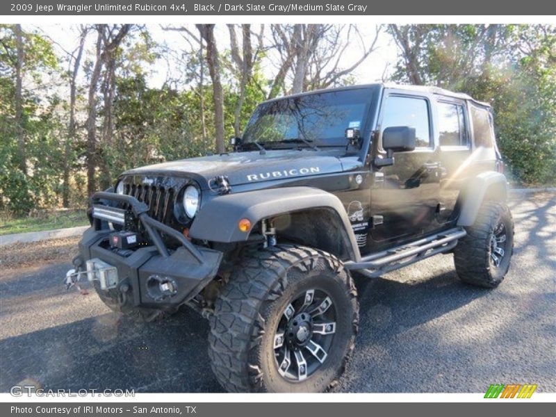 Black / Dark Slate Gray/Medium Slate Gray 2009 Jeep Wrangler Unlimited Rubicon 4x4