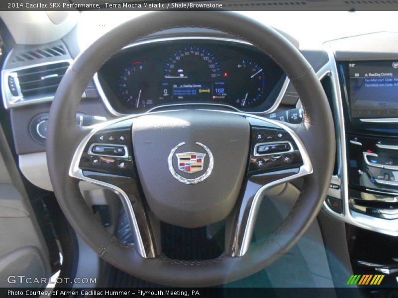 Terra Mocha Metallic / Shale/Brownstone 2014 Cadillac SRX Performance