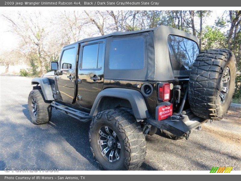 Black / Dark Slate Gray/Medium Slate Gray 2009 Jeep Wrangler Unlimited Rubicon 4x4