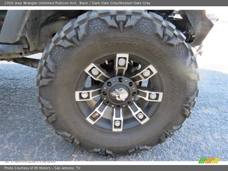 Black / Dark Slate Gray/Medium Slate Gray 2009 Jeep Wrangler Unlimited Rubicon 4x4