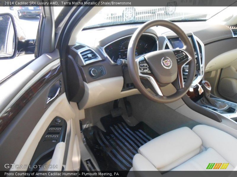 Terra Mocha Metallic / Shale/Brownstone 2014 Cadillac SRX Luxury AWD