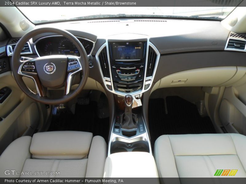 Terra Mocha Metallic / Shale/Brownstone 2014 Cadillac SRX Luxury AWD