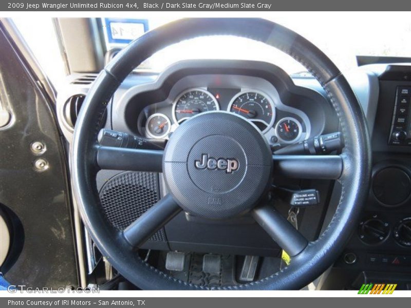 Black / Dark Slate Gray/Medium Slate Gray 2009 Jeep Wrangler Unlimited Rubicon 4x4