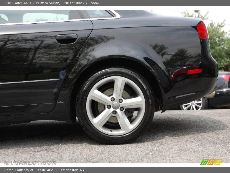 Brilliant Black / Ebony 2007 Audi A4 3.2 quattro Sedan