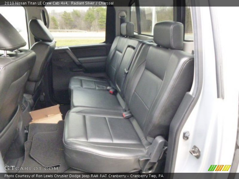 Radiant Silver / Charcoal 2010 Nissan Titan LE Crew Cab 4x4