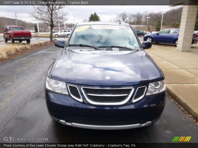 Crystal Blue Metallic / Carbon Black 2007 Saab 9-7X 4.2i