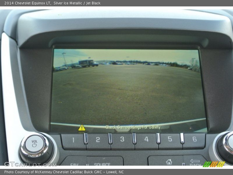 Silver Ice Metallic / Jet Black 2014 Chevrolet Equinox LT