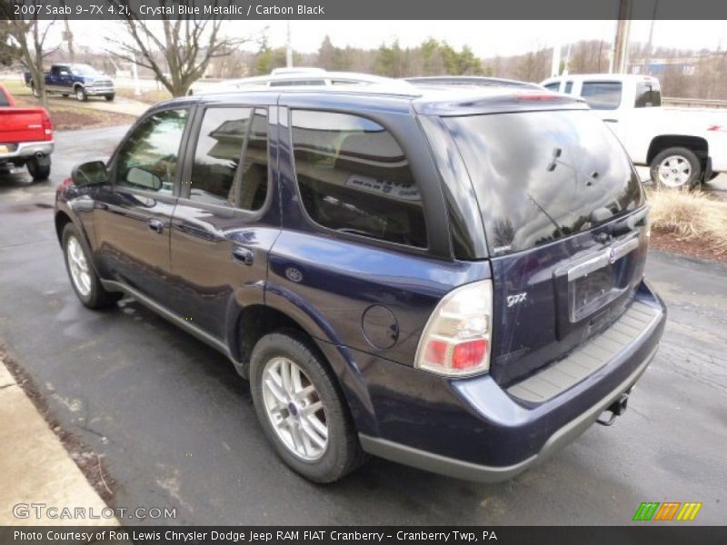 Crystal Blue Metallic / Carbon Black 2007 Saab 9-7X 4.2i