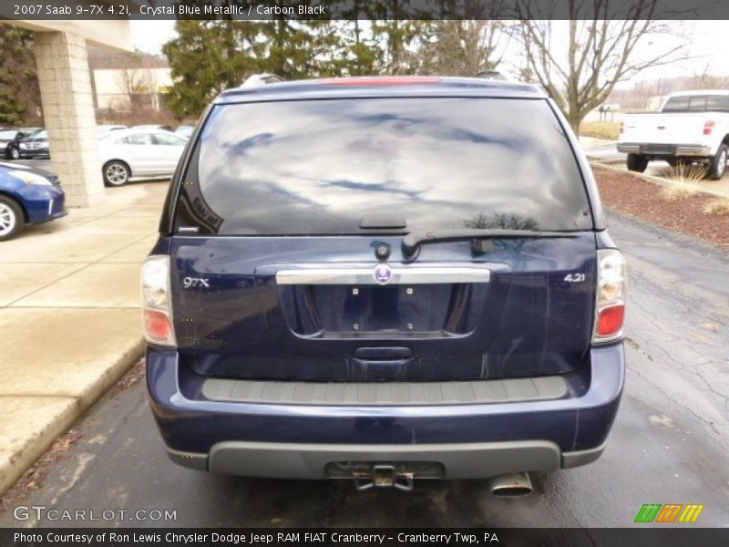 Crystal Blue Metallic / Carbon Black 2007 Saab 9-7X 4.2i