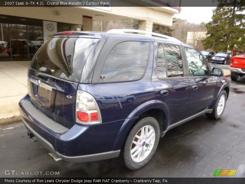 Crystal Blue Metallic / Carbon Black 2007 Saab 9-7X 4.2i