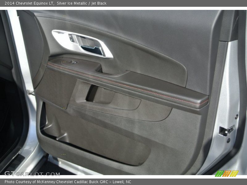 Silver Ice Metallic / Jet Black 2014 Chevrolet Equinox LT