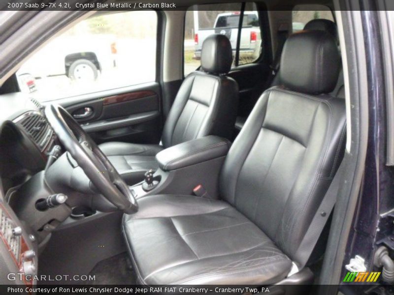 Crystal Blue Metallic / Carbon Black 2007 Saab 9-7X 4.2i