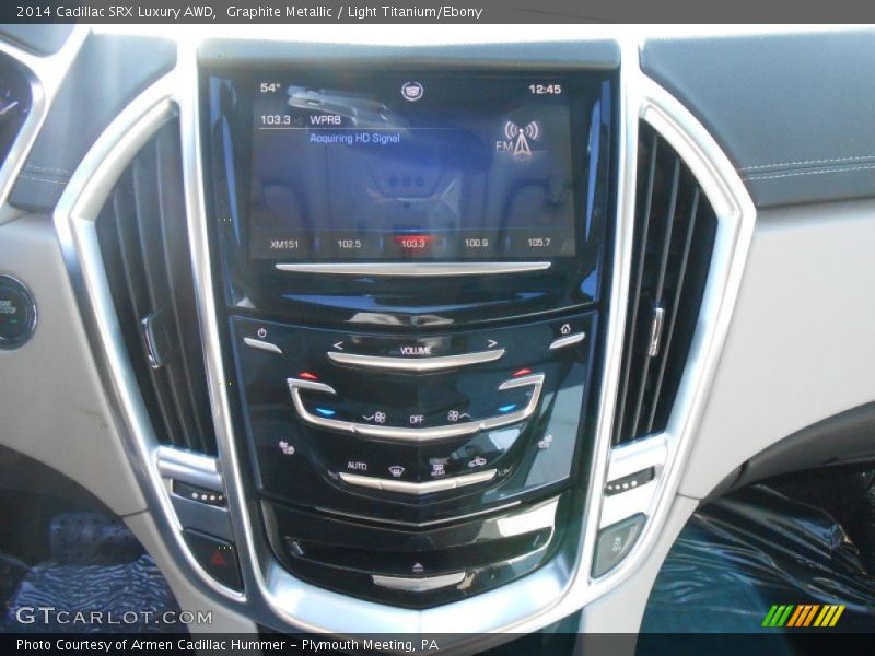 Graphite Metallic / Light Titanium/Ebony 2014 Cadillac SRX Luxury AWD