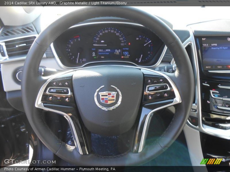 Graphite Metallic / Light Titanium/Ebony 2014 Cadillac SRX Luxury AWD