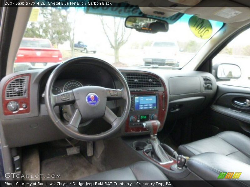Crystal Blue Metallic / Carbon Black 2007 Saab 9-7X 4.2i