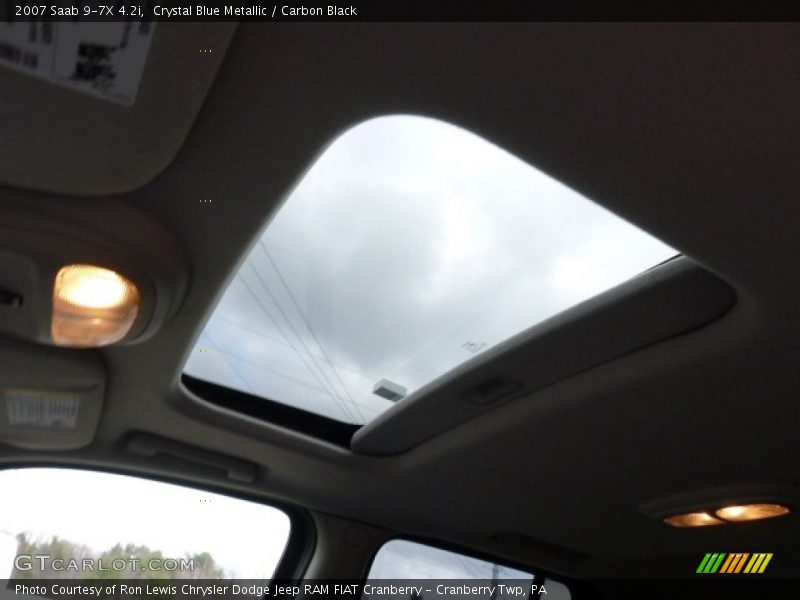 Crystal Blue Metallic / Carbon Black 2007 Saab 9-7X 4.2i