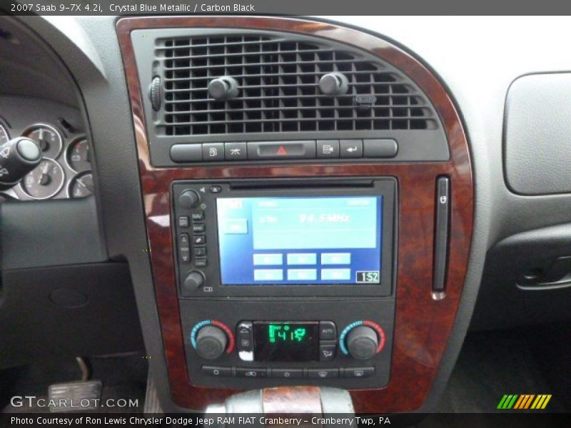 Crystal Blue Metallic / Carbon Black 2007 Saab 9-7X 4.2i