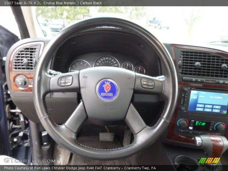 Crystal Blue Metallic / Carbon Black 2007 Saab 9-7X 4.2i