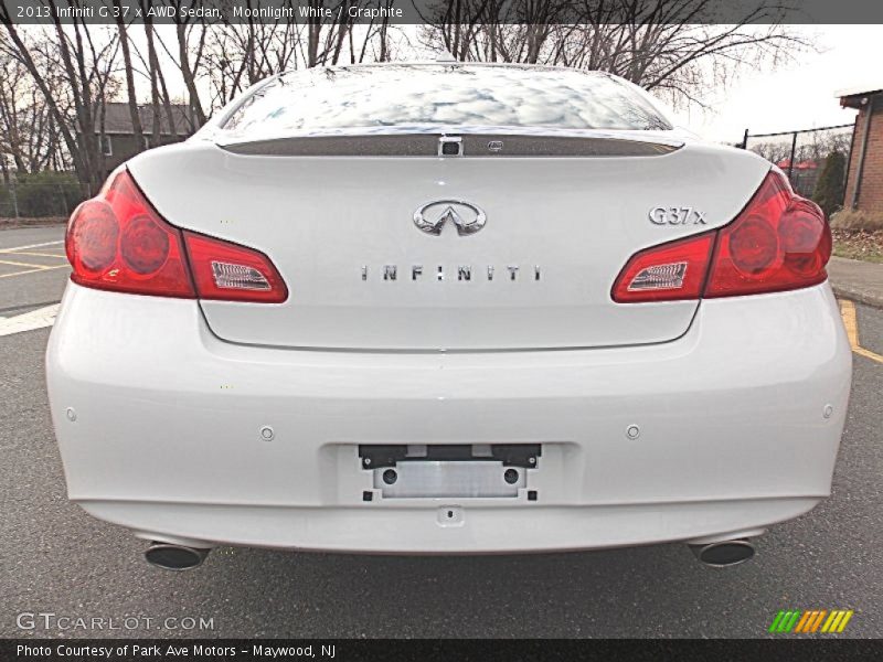 Moonlight White / Graphite 2013 Infiniti G 37 x AWD Sedan