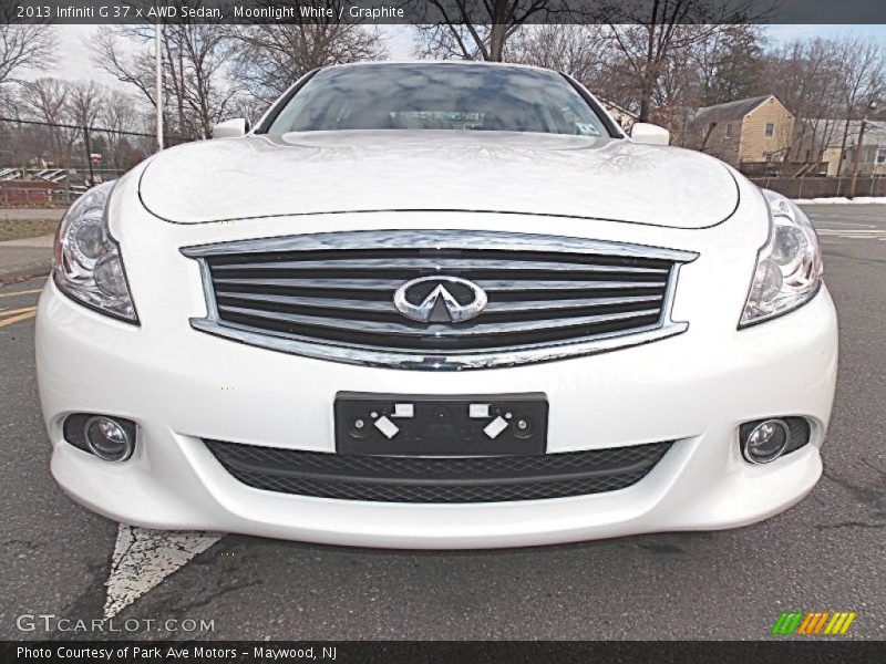 Moonlight White / Graphite 2013 Infiniti G 37 x AWD Sedan