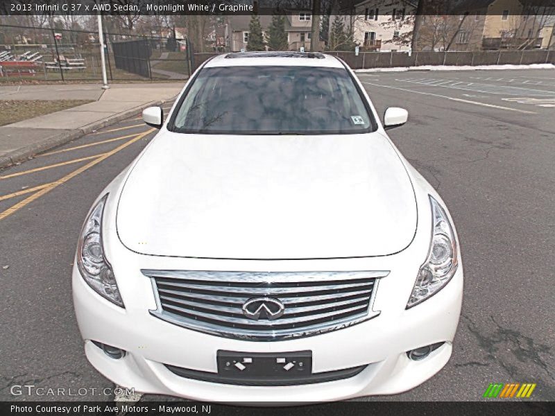 Moonlight White / Graphite 2013 Infiniti G 37 x AWD Sedan