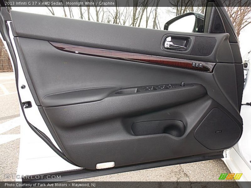 Moonlight White / Graphite 2013 Infiniti G 37 x AWD Sedan