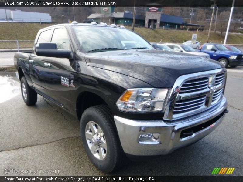 Black / Black/Diesel Gray 2014 Ram 2500 SLT Crew Cab 4x4