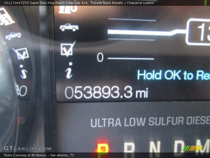 Tuxedo Black Metallic / Chaparral Leather 2011 Ford F250 Super Duty King Ranch Crew Cab 4x4