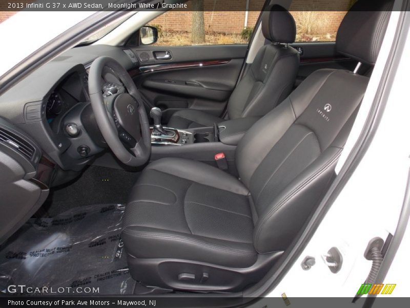 Moonlight White / Graphite 2013 Infiniti G 37 x AWD Sedan