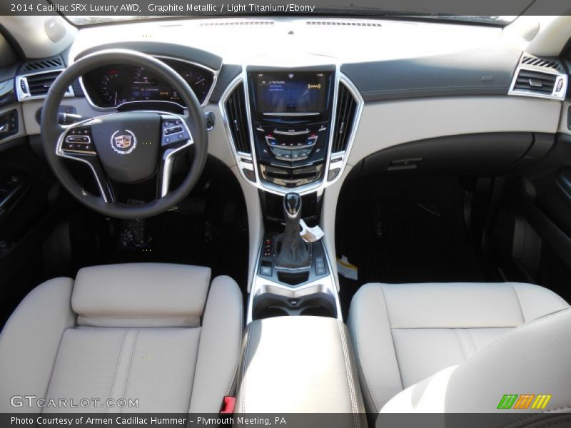 Graphite Metallic / Light Titanium/Ebony 2014 Cadillac SRX Luxury AWD