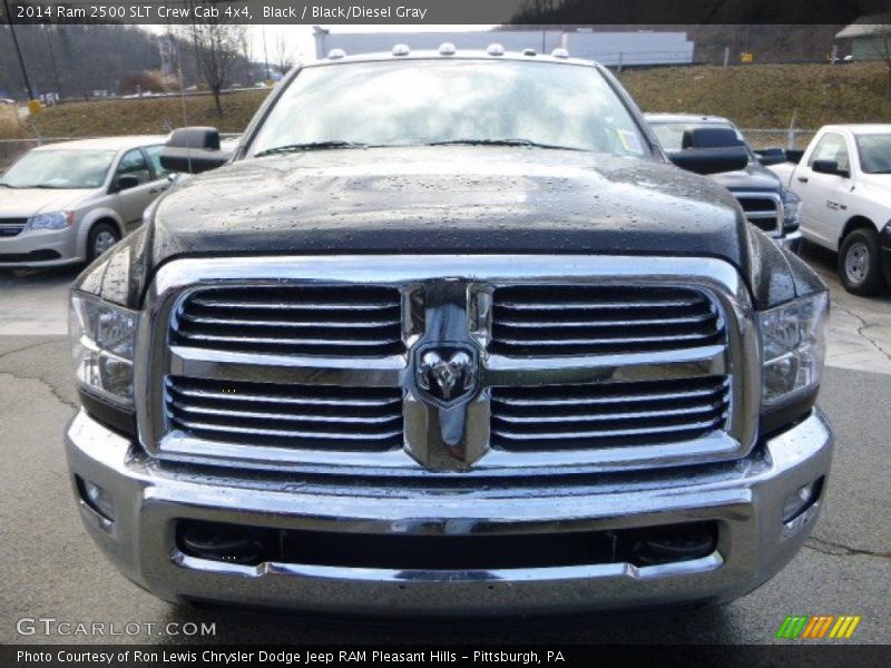 Black / Black/Diesel Gray 2014 Ram 2500 SLT Crew Cab 4x4