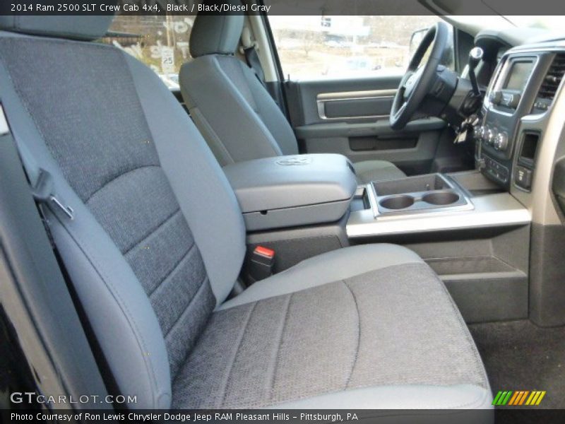 Black / Black/Diesel Gray 2014 Ram 2500 SLT Crew Cab 4x4