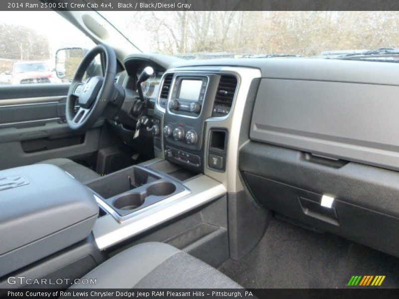 Black / Black/Diesel Gray 2014 Ram 2500 SLT Crew Cab 4x4