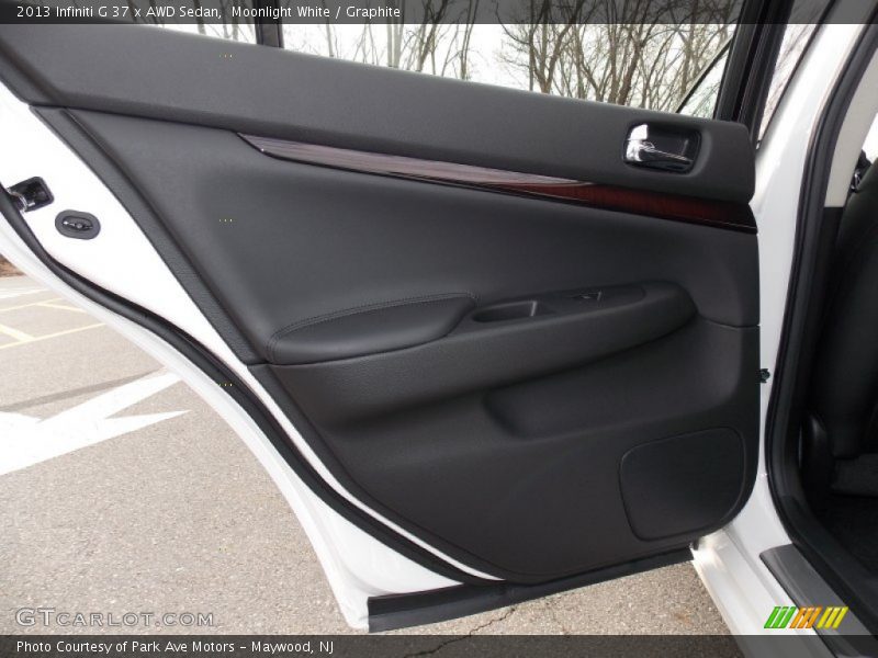 Moonlight White / Graphite 2013 Infiniti G 37 x AWD Sedan