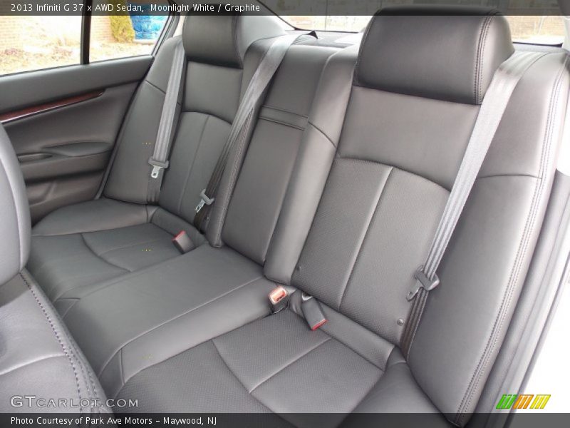 Moonlight White / Graphite 2013 Infiniti G 37 x AWD Sedan