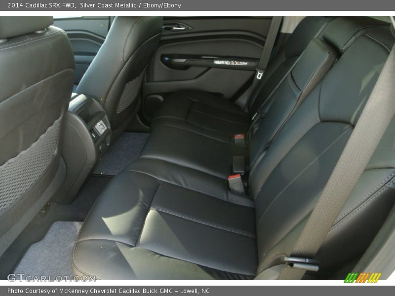 Silver Coast Metallic / Ebony/Ebony 2014 Cadillac SRX FWD