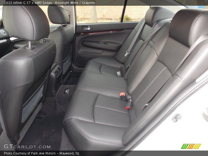 Moonlight White / Graphite 2013 Infiniti G 37 x AWD Sedan