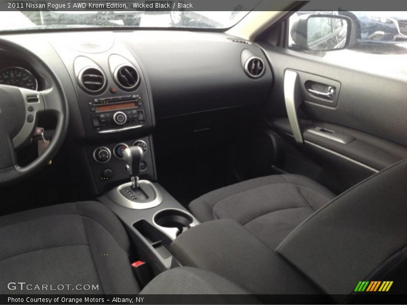 Wicked Black / Black 2011 Nissan Rogue S AWD Krom Edition