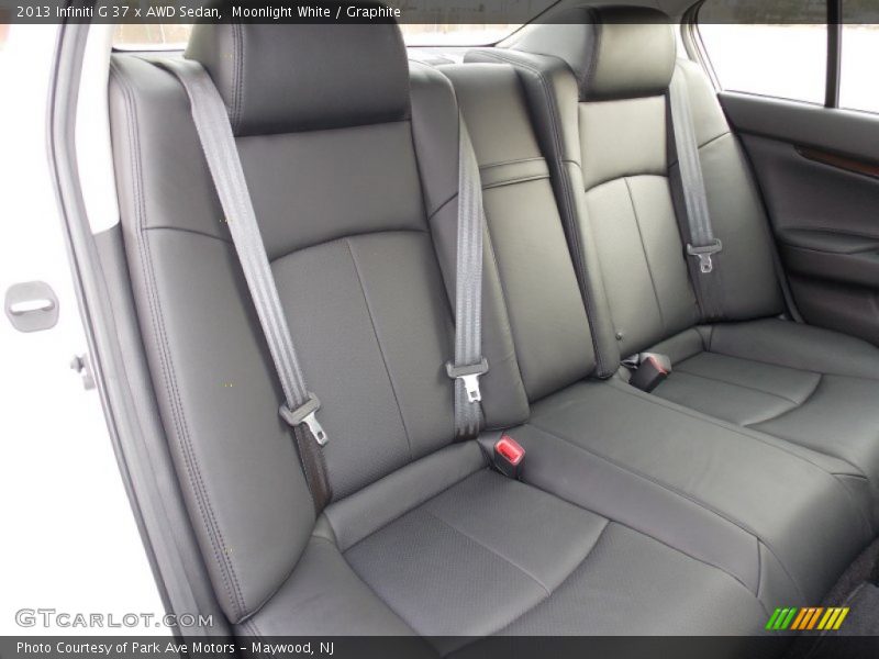 Moonlight White / Graphite 2013 Infiniti G 37 x AWD Sedan