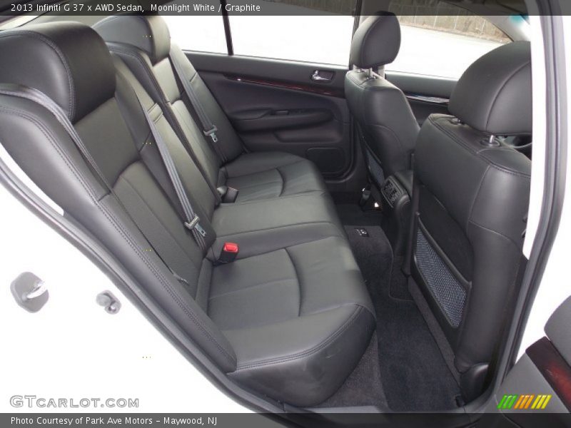 Moonlight White / Graphite 2013 Infiniti G 37 x AWD Sedan