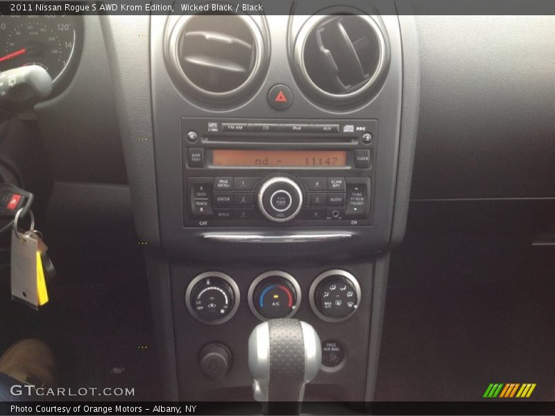Wicked Black / Black 2011 Nissan Rogue S AWD Krom Edition