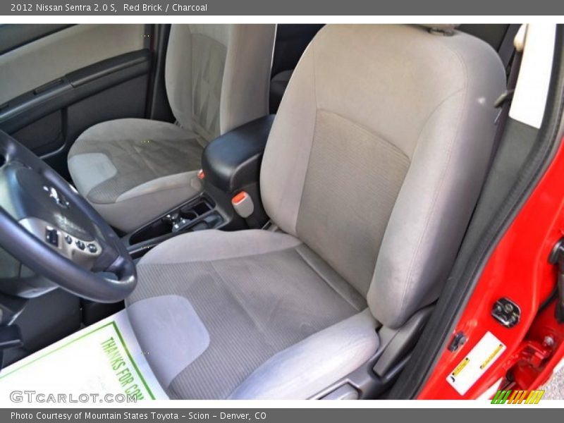 Red Brick / Charcoal 2012 Nissan Sentra 2.0 S