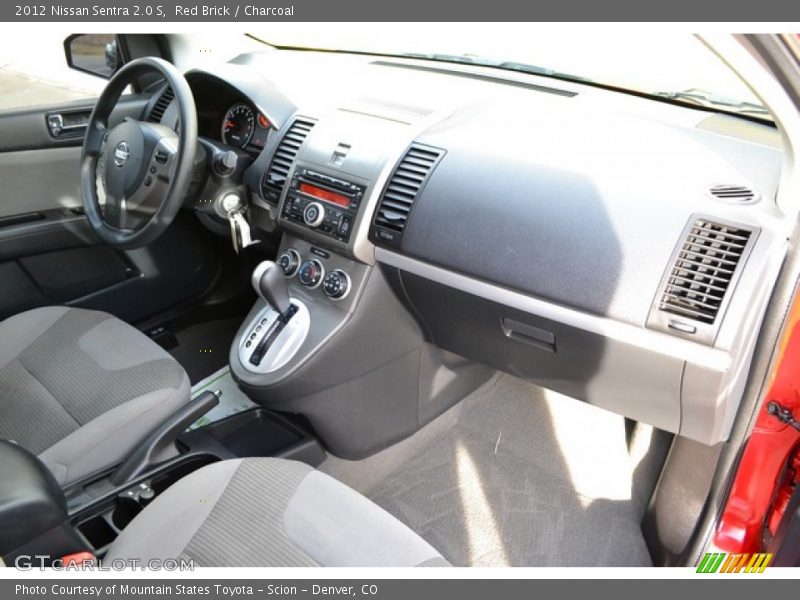 Red Brick / Charcoal 2012 Nissan Sentra 2.0 S