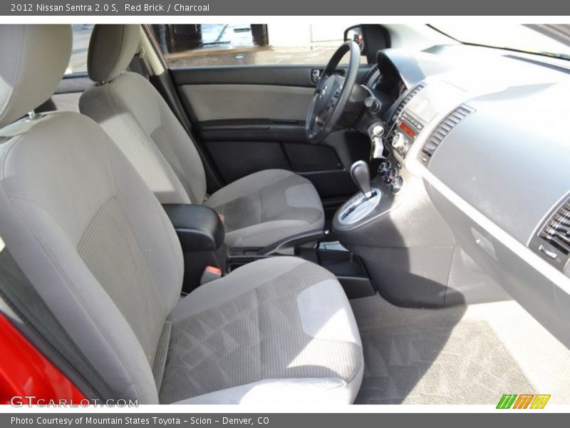 Red Brick / Charcoal 2012 Nissan Sentra 2.0 S