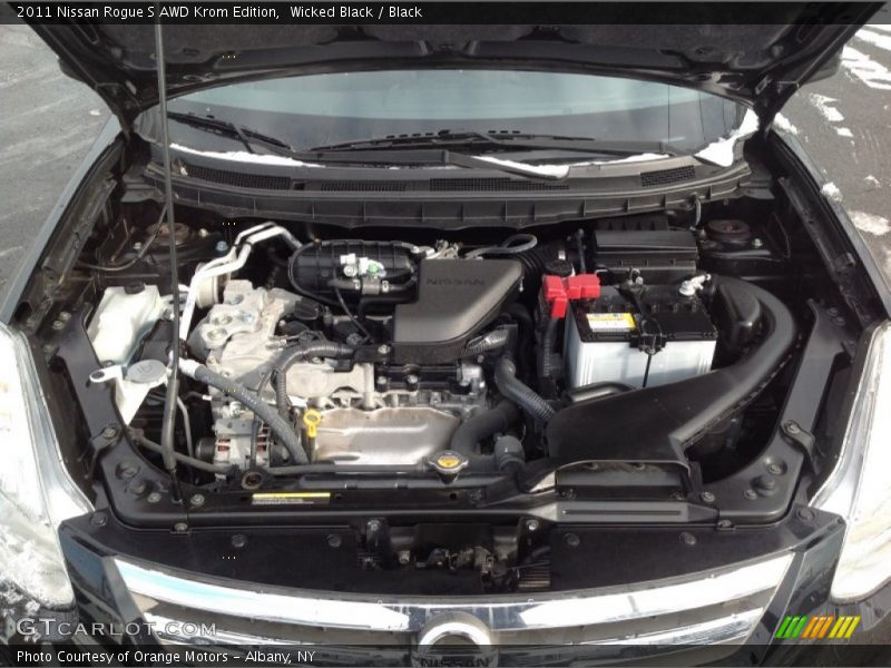 Wicked Black / Black 2011 Nissan Rogue S AWD Krom Edition